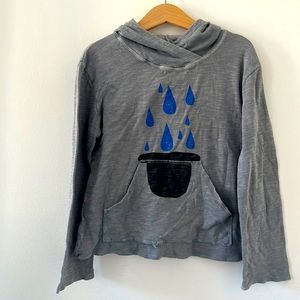 Light sweatshirt pullover hoodie kids size 6